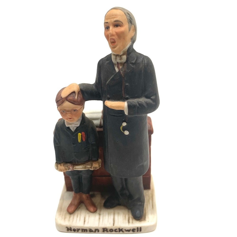 Norman Rockwell NR 210 The‎ Saturday Evening Post Figurine 1979 Dave Grossman